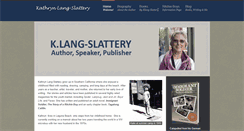 Desktop Screenshot of klangslattery.com